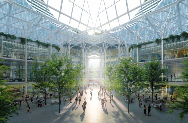 Greenwich Peninsula development project, Greenwich Peninsula by Knight Dragon, Knight Dragon and Santiago Calatrava, Peninsula Place by Santiago Calatrava, Peninsula Central neighborhood, Greenwich Peninsula regeneration project,