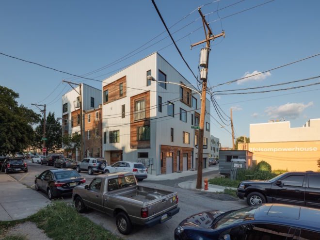 Powerhouse by ISA, Folsom Powerhouse by ISA, Folsom Powerhouse by Interface Studio Architects, LEED Platinum Powerhouse, LEED Platinum in Francisville, stormwater management in Philadelphia, Philadelphia LEED housing
