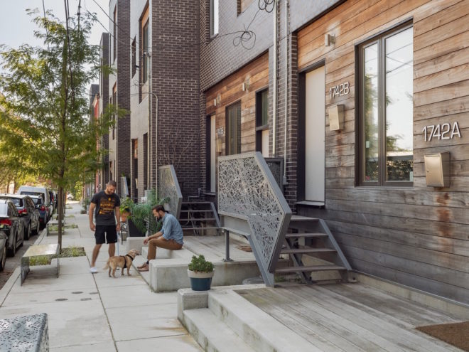 Powerhouse by ISA, Folsom Powerhouse by ISA, Folsom Powerhouse by Interface Studio Architects, LEED Platinum Powerhouse, LEED Platinum in Francisville, stormwater management in Philadelphia, Philadelphia LEED housing