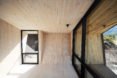 RF C9 by Gonzalo Iturriaga, alpine architecture by Gonzalo Iturriaga, alpine architecture in Chile, contemporary alpine architecture, blackened pine cabin, modern alpine cabin, mountaineer refuge in San Esteban, RF C9 in Chile, RF C9