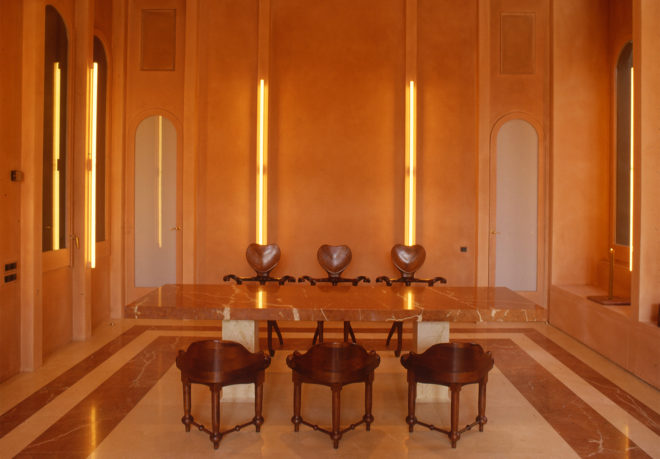 Cement Factory home, Cement Factory turned into a home, adaptive reuse factory, Ricardo Bofill house, Ricardo Bofill renovated cement factory, renovated factories into housing, Ricardo Bofill La Fabrica