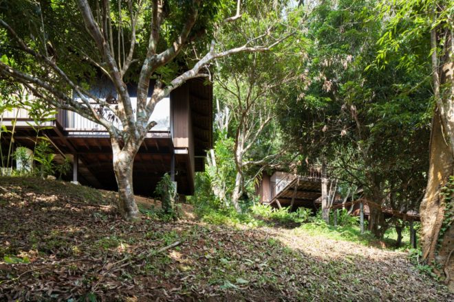 Hill Lodge, Sook Architects, off grid retreat, off grid retreat thailand, lodges in thailand, timber lodges, forest cabins, wooden bungalos, timber structures, animal retreats, safari retreats, timber bungalows, thailand bungalow, thailand resorts, locally sourced materials
