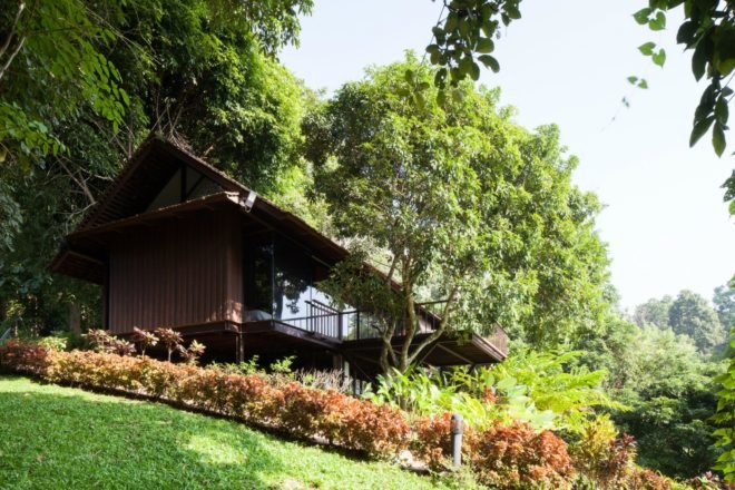Hill Lodge, Sook Architects, off grid retreat, off grid retreat thailand, lodges in thailand, timber lodges, forest cabins, wooden bungalos, timber structures, animal retreats, safari retreats, timber bungalows, thailand bungalow, thailand resorts, locally sourced materials