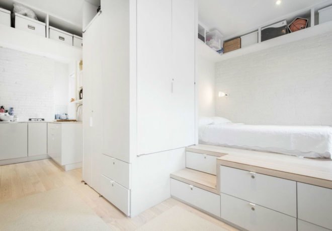 Soho Studio for rent, nyc apartments, nyc renting, manhattan apartments, dreamy scandy-chic soho