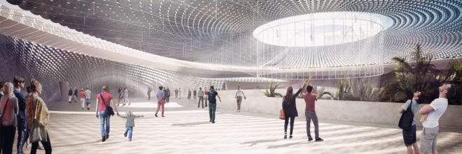 design, carlo ratti, solar power, sun&shade, renewable energy, eco art, electricity, sun&shade unveiled at Dubai museum of the future, sun&shade carl ratti, solar canopy that generates power