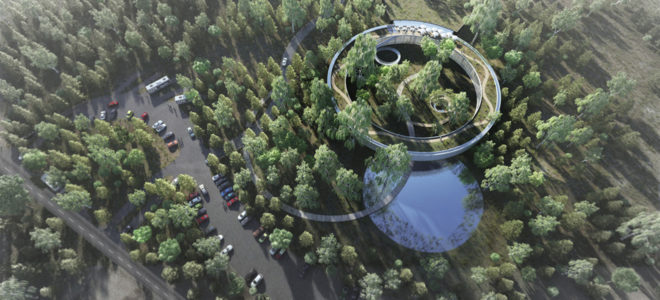Wangari Maathai memorial, Boogertman + Partners, floating architecture, memorial, Kenya, green architecture, courtyard, timber, amphitheater, human rights, environmental activism
