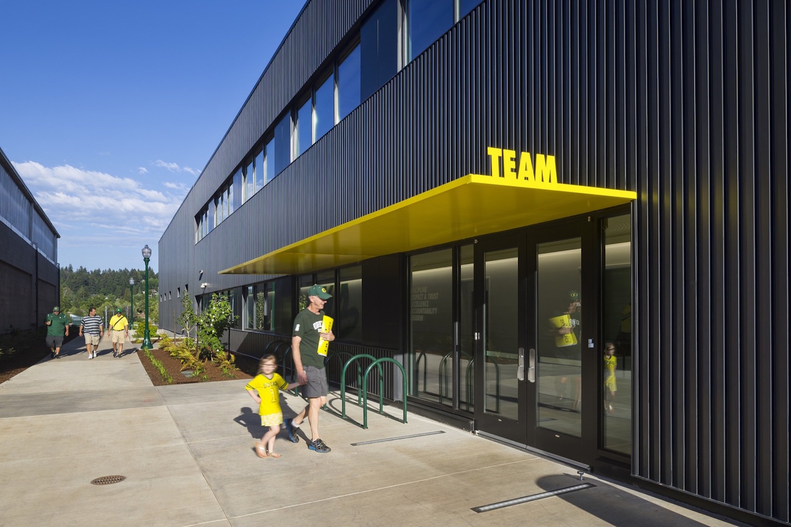 Jane Sanders Stadium at University of Oregon, LEED Gold stadium design, University of Oregon softball stadium, Jane Sanders Stadium by SRG Partnership, University of Oregon stadium by SRG Partnership, Oregon Model for Sustainable Development, energy efficient stadium design,