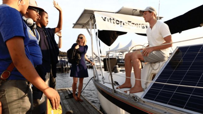 Vittoria Energy Expedition, Vittoria, Vittoria Energy, Nathan Sermonis, Washington DC, Cuba, sailboat, sail, sailing, yacht, boat, renewable energy, energy, energy independence, clean energy, solar, solar power, solar energy, solar panels, wind, wind power, wind energy, wind turbine, wind turbines, education, cruising classroom, classroom, voyage, journey