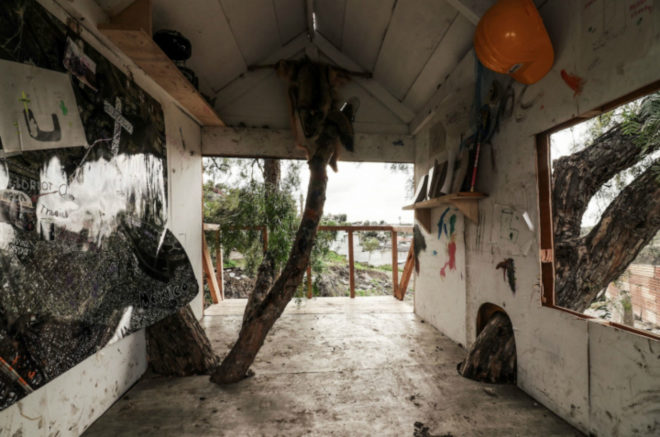 Chim↑Pom, USA Visitor Center, public art, protest art, mexican immigrants, usa immigration policy, trumps ban on immigrants, tijuana border, usa wall with mexico, mexico wall, artist collectives, japanese artist collective