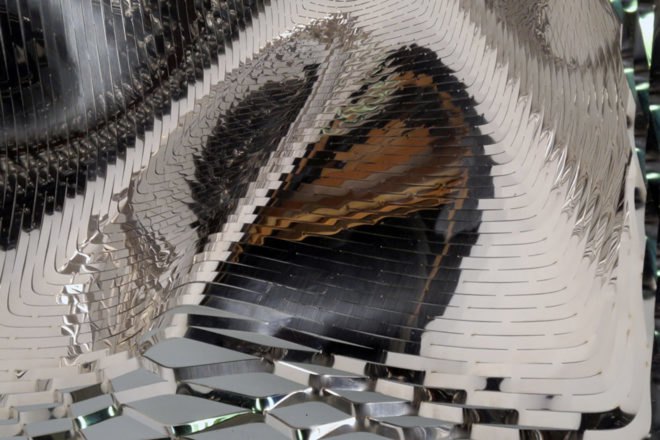 Haresh Lalvani, Pratt Institute Center for Experimental Structures, biomimicry design, humanitarian design, shelter design, 3D structures, futuristic design, emergency housing, emergency shelters, refugee housing, biomimicry design, metal housing, flat pack housing, metal shelters