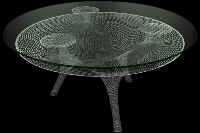 Haresh Lalvani, Pratt Institute Center for Experimental Structures, biomimicry design, humanitarian design, shelter design, 3D structures, futuristic design, emergency housing, emergency shelters, refugee housing, biomimicry design, metal housing, flat pack housing, metal shelters