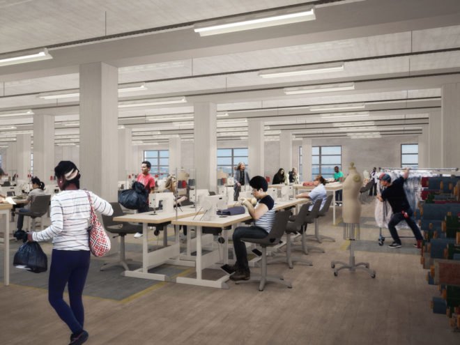Made in NY, Bush Terminal, Brooklyn, Sunset Park, Bill de Blasio, made in New York, New York City, manufacturing, fashion
