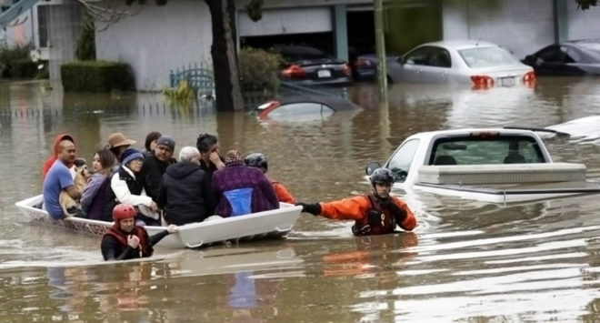 san jose, california, flooding, natural disasters, rain storms, evacuation, coyote creek