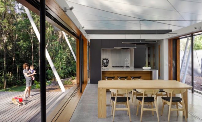 tent house, tent canopy, Spark architecture, open living