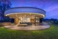 360 Villa by 123DV, circular home designs, dog-friendly custom home, circular homes in the netherlands, small circular homes, circular homes with panoramic views