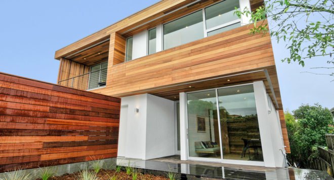Acacia Avenue House, BONE Structure, green technology, building technology, net-zero house, Oakland, open plan layout, natural light, floor-to-ceiling windows