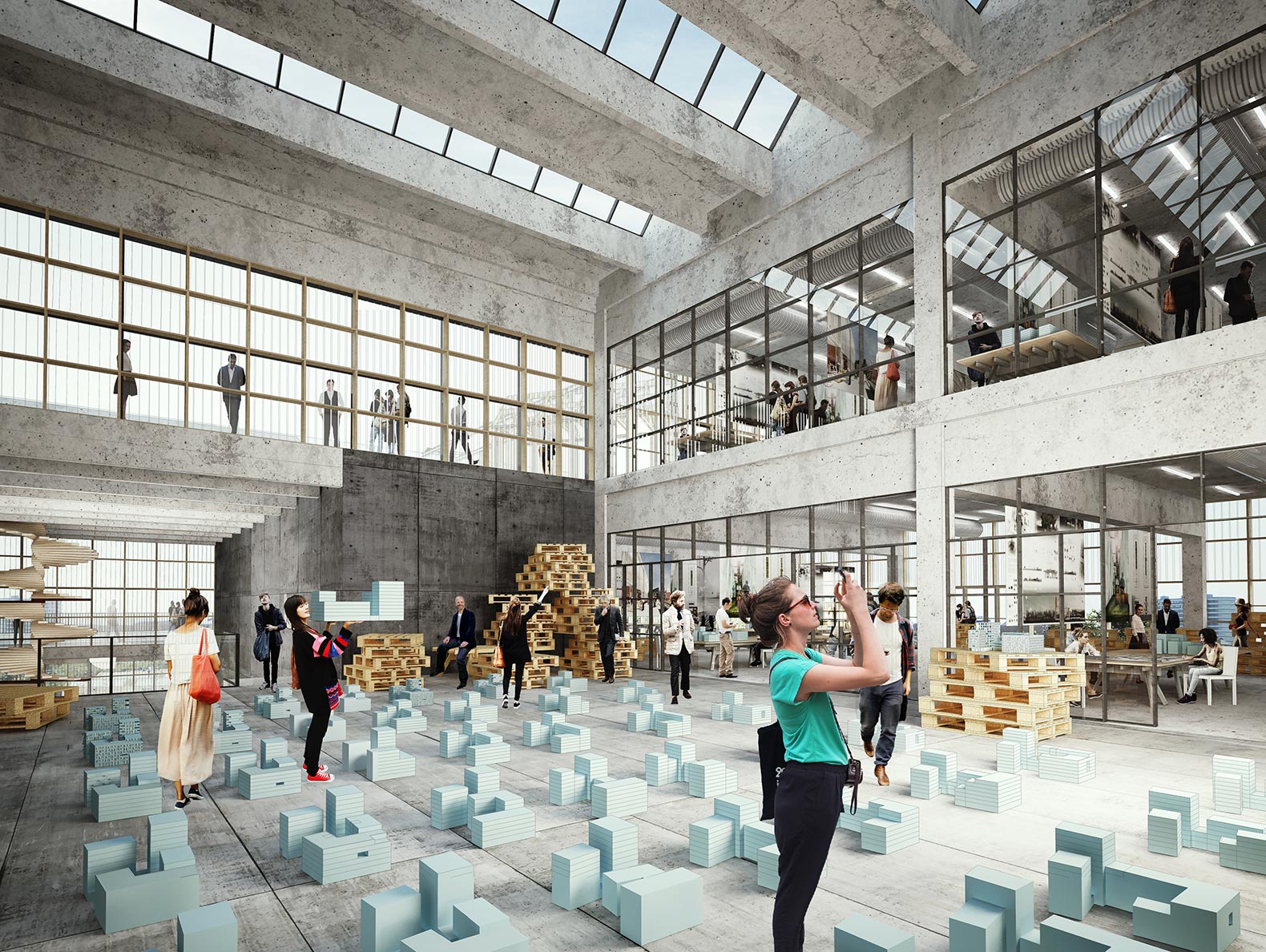 Aarhus School Of Architecture, Vargo Nielsen Palle, ADEPT, Rolvung og Brøndsted, Aarhus School Of Architecture By Vargo Nielsen Palle ADEPT Rolvung og Brøndsted, Tri-Consult, Steensen Varming, architecture, architecture school, design, industrial, Denmark, community, workshop, workshops, studio, studios