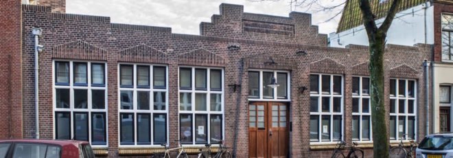 school transformed into residence, nursery turned into home, Leiden house transformation by ATELIER SPACE, adaptive reuse nursery, adaptive reuse in Leiden, Leiden projects by ATELIER SPACE, green renovation in Netherlands