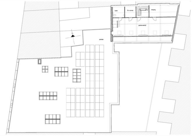 school transformed into residence, nursery turned into home, Leiden house transformation by ATELIER SPACE, adaptive reuse nursery, adaptive reuse in Leiden, Leiden projects by ATELIER SPACE, green renovation in Netherlands