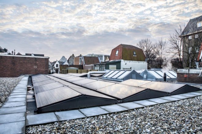 school transformed into residence, nursery turned into home, Leiden house transformation by ATELIER SPACE, adaptive reuse nursery, adaptive reuse in Leiden, Leiden projects by ATELIER SPACE, green renovation in Netherlands