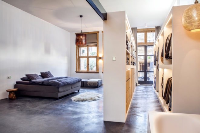 school transformed into residence, nursery turned into home, Leiden house transformation by ATELIER SPACE, adaptive reuse nursery, adaptive reuse in Leiden, Leiden projects by ATELIER SPACE, green renovation in Netherlands