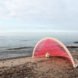Agota Rimsaite, Panama Banana, rocking outdoor hammock, fun hammocks, hammock design, rocking hammocks, active furniture, flexible furniture, fun furniture, furniture design, rocking hammock design, pink hammock, beach hammocks, soccer goals, transportable soccer goals, beach furniture