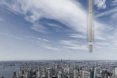 Analemma design, Analemma skyscraper, Analemma by Clouds Architecture Office, architecture in outer space, skyscraper in outer space, prefabricated skyscraper, asteroid skyscraper,