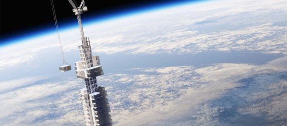 Analemma design, Analemma skyscraper, Analemma by Clouds Architecture Office, architecture in outer space, skyscraper in outer space, prefabricated skyscraper, asteroid skyscraper,