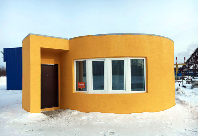 Apis Cor, PIK Group, 3D print, 3D printing, 3D printed, 3D printer, mobile 3D printer, 3D printed house, 3D printed tiny house, 3D printed home, 3D printed tiny home, 3D printed building, home, house, tiny house, tiny house, construction, Russia