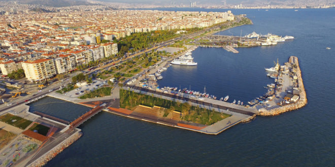 Bostanlı Footbridge and Bostanlı Sunset Lounge, wooden structure, footbridge, Turkey, Studio Evren Başbuğ: steb, steel frame, pedestrian bridge, green architecture, urban regeneration, themowood, IzmirSea