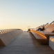 Bostanlı Footbridge and Bostanlı Sunset Lounge, wooden structure, footbridge, Turkey, Studio Evren Başbuğ: steb, steel frame, pedestrian bridge, green architecture, urban regeneration, themowood, IzmirSea