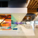 Canvas Worldwide headquarters, Silicon Beach, green headquarters, dichroic glass, Canvas Worldwide, Architecture Plus Information, natural light, flexible spaces, meeting spaces, green architecture, green interior