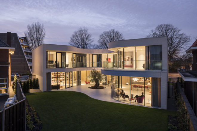 Casa Kwantes by MVRDV, Casa Kwantes in Rotterdam, solar-powered Casa Kwantes, home with olive tree, contemporary homes in Rotterdam, self sufficient house Rotterdam
