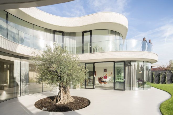 Casa Kwantes by MVRDV, Casa Kwantes in Rotterdam, solar-powered Casa Kwantes, home with olive tree, contemporary homes in Rotterdam, self sufficient house Rotterdam