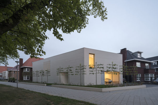 Casa Kwantes by MVRDV, Casa Kwantes in Rotterdam, solar-powered Casa Kwantes, home with olive tree, contemporary homes in Rotterdam, self sufficient house Rotterdam