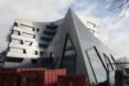Leuphana Central Building, Studio Libeskind, green roof, Germany, zinc cladding, zero-emission, atrium, skylights, green architecture, exposed concrete, renewable energy sources