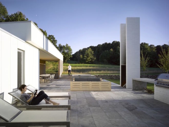 Compass House by superkül, Compass House in Canada, LEED Gold Compass House, custom energy efficient house, geothermal powered vacation homes, superkül designed homes