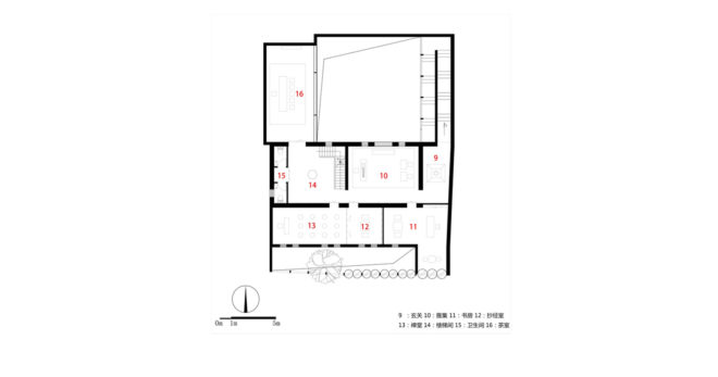 Elongated Industrial Box, Ding Hui Yuan Zen & Tea Chamber, He Wei Studio / 3andwich Design, green renovation, factory renovation, Beijing, Chinese garden, inner courtyard, meditation room, green architecture, office space, ramps and walkways