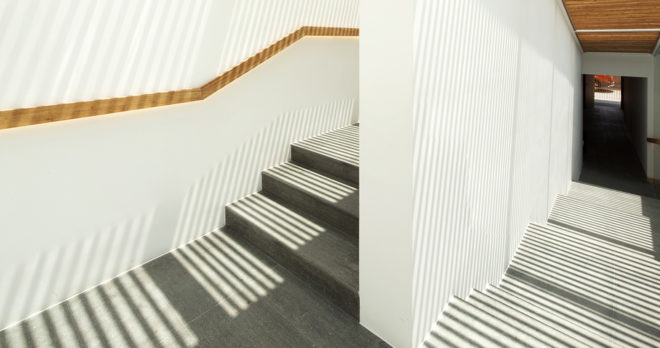 Elongated Industrial Box, Ding Hui Yuan Zen & Tea Chamber, He Wei Studio / 3andwich Design, green renovation, factory renovation, Beijing, Chinese garden, inner courtyard, meditation room, green architecture, office space, ramps and walkways