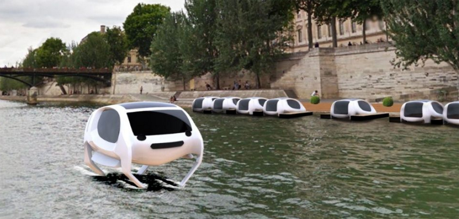 SeaBubbles, SeaBubble, Alain Thébault, Anders Bringdal, water taxi, water taxis, taxi, taxis, River Seine, Seine River, Seine, Paris, France, green transportation, public transportation, transportation, electricity, battery, river, rivers