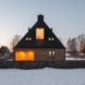 House in Pribylovo by Chvoya, pine contemporary home, modern home design in Russia, pine clad house, House in Pribylovo, Chvoya house architecture