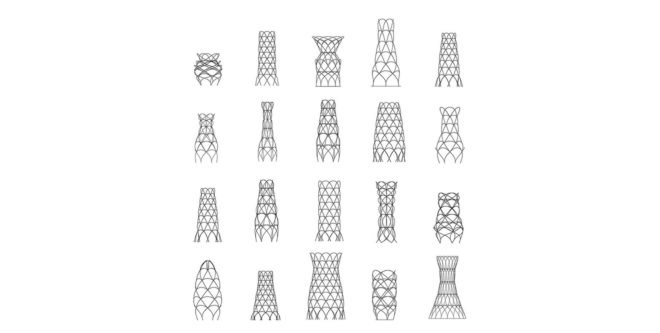 Hybrid Tower, CITA - Centre for Information Technology and Architecture, The Royal Danish Academy of Fine Arts, textile green tower, lightweight structure, Contextile, knitting, CNC machine, digital fabrication, green architecture