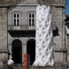 Hybrid Tower, CITA - Centre for Information Technology and Architecture, The Royal Danish Academy of Fine Arts, textile green tower, lightweight structure, Contextile, knitting, CNC machine, digital fabrication, green architecture