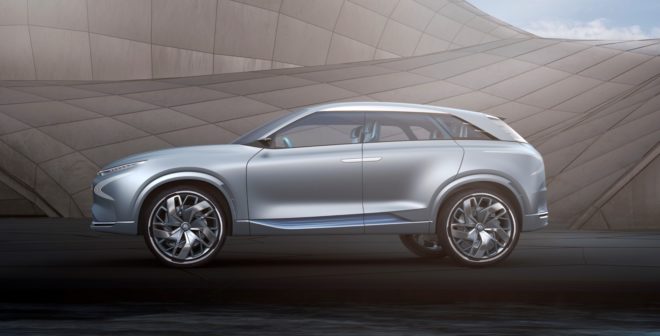 hyundai, hyundai fe fuel cell concept, 2017 geneva motor show, geneva motor show, hyundai tucson, hyundai tucson fuel cell, fuel cell vehicle, hydrogen vehicle, hydrogen, green car, green suv, green transportation