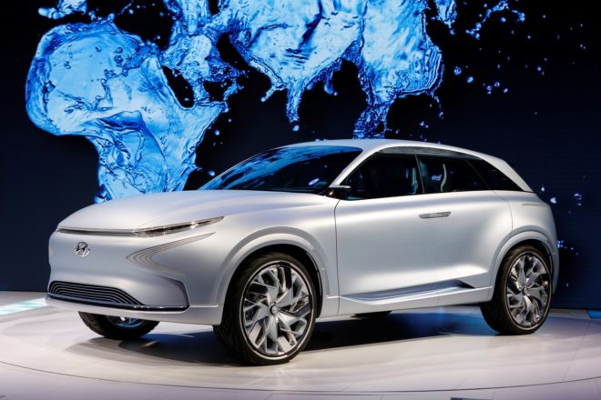 hyundai, hyundai fe fuel cell concept, 2017 geneva motor show, geneva motor show, hyundai tucson, hyundai tucson fuel cell, fuel cell vehicle, hydrogen vehicle, hydrogen, green car, green suv, green transportation