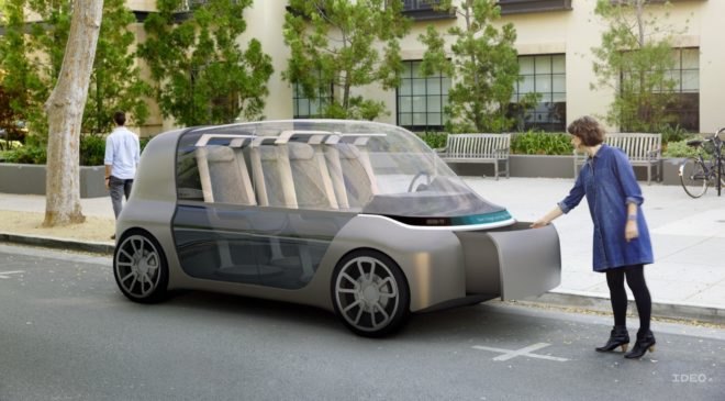 deo, ideo project, ideo concept, autonomous car, transportation, urban planning, green car, green transportation, uber, lyft, car sharing, ride sharing, public transportation, automotive