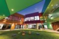 Ivanhoe Grammar Senior Years & Science Center by McBride Charles Ryan, school design by McBride Charles Ryan, colorful school architecture, WAN Color in Architecture Award winner, Ivanhoe Grammar School architecture,