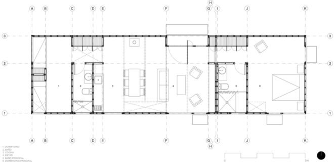 Leyda House, Ignacio Rojas Hirigoyen, Alfredo Gonzalez Briceño, architecture, design, homes in chile, timber homes, timber-clad structures, wooden homes, wood floors, wood ceilings, minimalist design, chilean architecture, chilean homes, leyda valley,