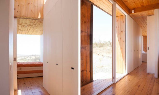 Leyda House, Ignacio Rojas Hirigoyen, Alfredo Gonzalez Briceño, architecture, design, homes in chile, timber homes, timber-clad structures, wooden homes, wood floors, wood ceilings, minimalist design, chilean architecture, chilean homes, leyda valley,