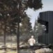The Living Unit, Ofis Arhitekti, modular living unit, micro cabin, Milan Design Week, flexible design, treehouse, modular architecture, green architecture, timber frame, plywood